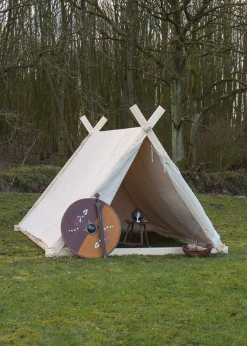 Wikingerzelt 2x2 3x1 350 - 2x2.3x1.8m,