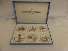 6 Porzellan Untersetzer