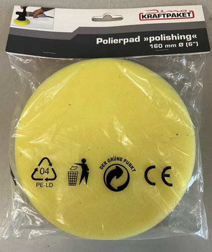 Polierpad polishing 160 - polierpad, mm