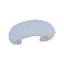 Portia - Stirnband mit weißen