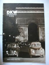 DKW Nachrichten Zeitschrift Nr. 20 von 1952 original Autosalon Auto u. Motorrad 