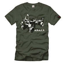 Kraka Faun Quad Fallschirmjäger  Fahrzeug Bundeswehr Militär T Shirt #176