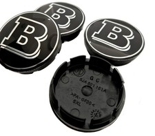 4x 56MM Brabus Logo