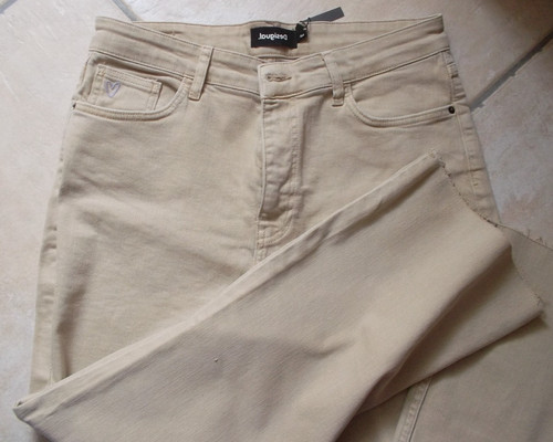 Desigual jeans beige - jeans,