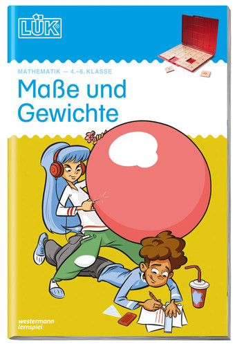 Lük maße und gewichte - gewichte, |
