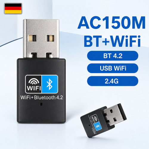 Usb adapter wlan - 2-in-1, –