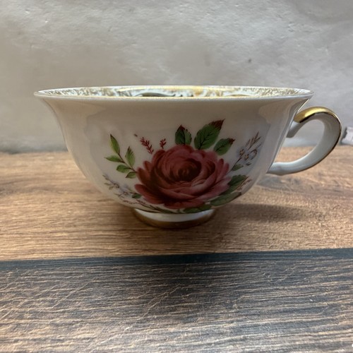 Vintage teetasse rosenmotiv - vintage,