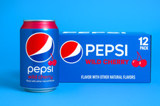 (0,44 EUR/100ml) Pepsi Wild Cherry USA 12x0,355ml ANGEBOT MHD 22-09-2025