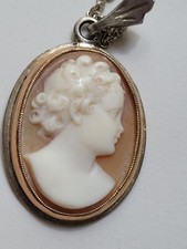 Vintage Kamee Kette (Gold333