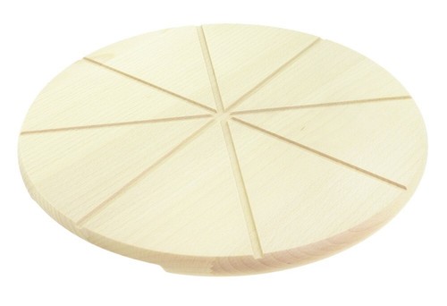 Pizzateller mit rillen - pizzateller,