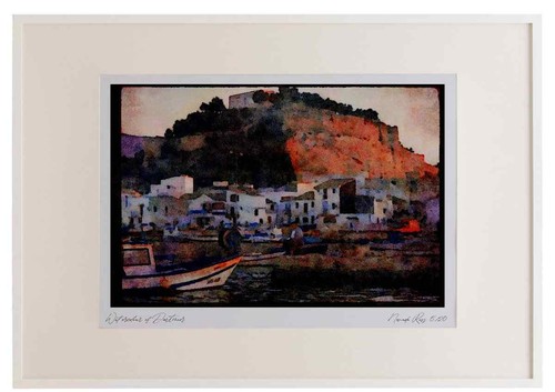 379077 denia hafen aquarell - denia,