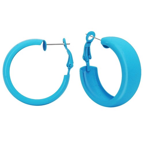 Bunte creolen metall hoops - creolen,