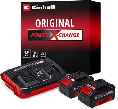 Einhell starter kit - starter, 2x4ah