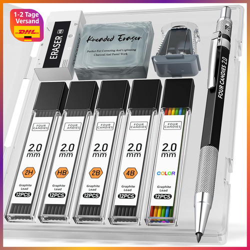 Druckbleistift 2mm set mit - set,