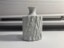 weiße Vintage Vase Bareuther