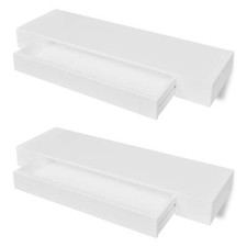 Wandregal mit Schublade