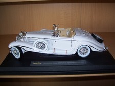 Mercedes Benz 500K Spezialroadster 1936 weiß Modellauto