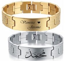 ID Edelstahl Armband + Gravur