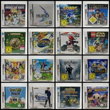 Nintendo DS Spiele Auswahl Mario Kart Harry Potter Final Fantasy Pokemon Sonic