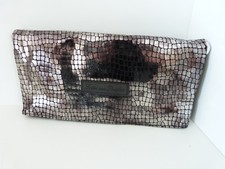 #Fritzi aus Preußen Clutch Abendtasche RONJA CLASSIC SEAL DARK BRONZE