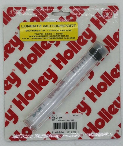 Holley e85 kraftstofftester - holley,