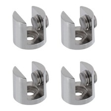 4x Glashalter Glasklemme