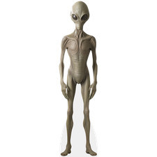 Alien pappaufsteller - alien, (three)