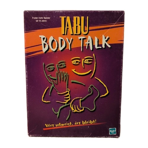 Tabu body talk hasbro - tabu,