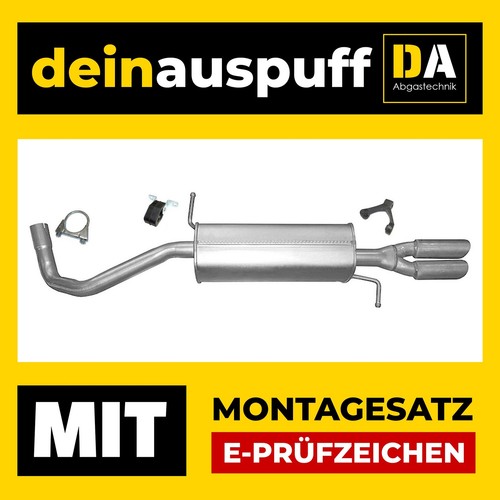 Endschalldämpfer für seat - endschalldämpfer,