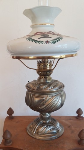 Jugendstil petroleumlampe - jugendstil,