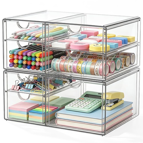 Acryl schreibtisch organizer - schreibtisch,