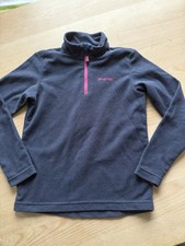 Fleece Pulli 140 dunkelbalu marine von Ziener  sehr gut Langarm