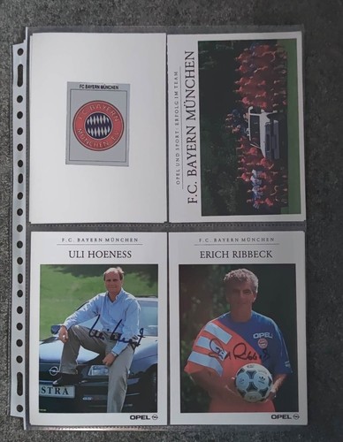 Autogrammkarten bayern - autogrammkarten, fc