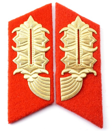 Paar nva kragenspiegel - nva,