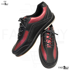 FL Bowling Bowlingschuhe Herren Schwarz Rot Größe 46