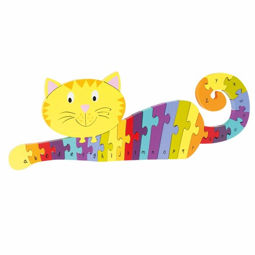 Nici abc puzzle - puzzle, katze