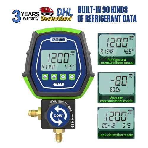 Digital monteurhilfe manometer - monteurhilfe,