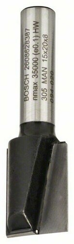 Bosch nutfräser ø8mm - nutfräser, (Ø8mm