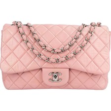 Chanel Quilted Lambskin Jumbo