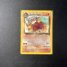 Dunkles Digdri 23/82 1.Edition Team Rocket - Wizards 2000 Deutsch Pokemon Karte