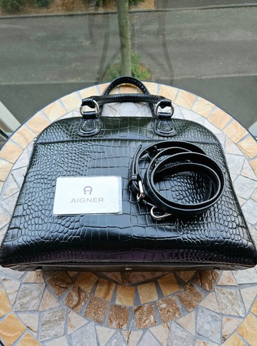 Aigner handtasche leder - handtasche,