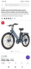 Ebike 26 Zoll  1 Gang Pedelec