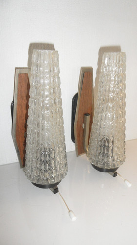 Wandlampen paar lampen 50er - wandlampen,