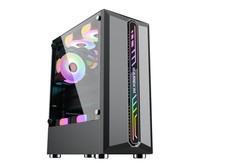 Midi Tower PC Glas Gaming ATX Micro-ATX Mini-ITX Gehäuse Gamer USB 3.0 Honor