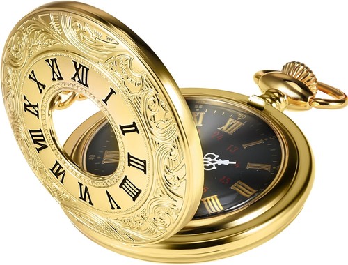 Taschenuhr vintage mit kette - mit,