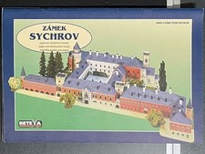 Modellbaubogen - "ZÁMEK SYCHROV" Schloss Sichrow von Betexa 2000
