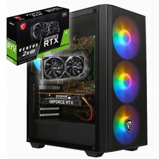 BSG Raptor Gaming-Computer i7 3,9GHz | 16GB 512GB SSD + 1TB HDD | RTX 3050 Win10