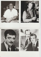4 Postkarten Hollywood GARY LOCKWOOD John Astin RICHARD DENNING Abbott&Costello