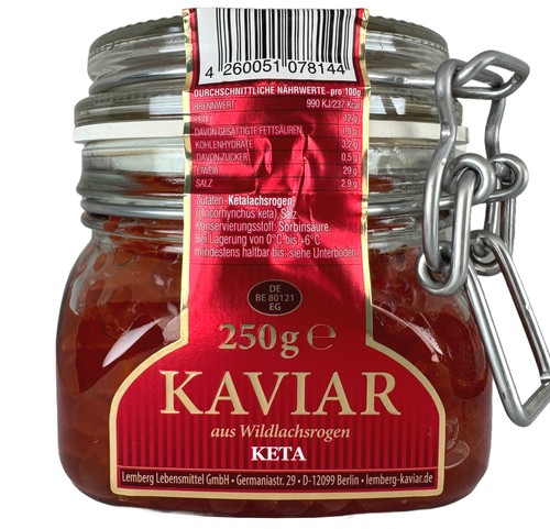 250g keta lachs kaviar - 250g,