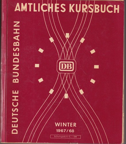Original amtliches kursbuch - original,